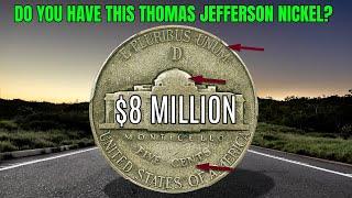 MOST VALUABLE JEFFERSON NICKELS THAT COULD MAKE YOU A MILLIONAIER! COINS WORTH MONEY