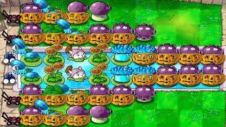 Plants vs Zombies Survival Endless 10000 plus Flags - Cobless Strategy