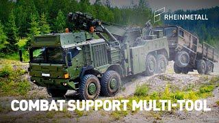 Rheinmetall – HX Heavy Recovery Vehicle boosting force mobility