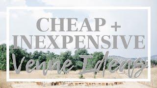 CHEAP + INEXPENSIVE Wedding Venues