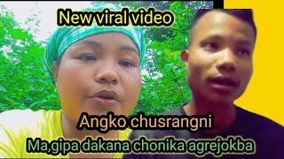 Angko. saksa mande chonika//chusrang  vlog ni ma,gipa dakana, Agrejok viral video