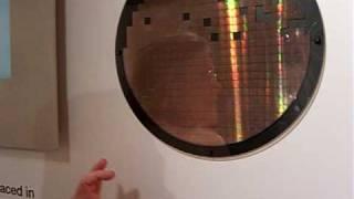 Intel - Silicon becomes a computer 3. Dicing a wafer