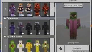 Minecraft how to change your skin into a Minecraft story mode skin