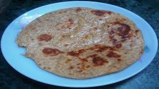 Round paratha |  Easy  Recipe