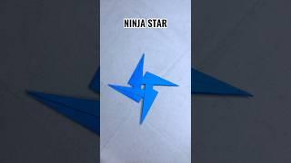 NINJA WEAPON ORIGAMI | #ninjastars #diy #shorts