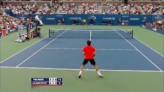 Tennis from a Different Planet - Roger Federer on Court Level View