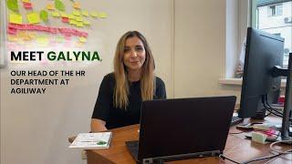 Meet Galyna, Head of HR Department at Agiliway