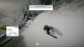 STEEP - Boardsleigh World Record Time 51:350 (Xbox)