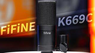 FiFine K669C XLR Condenser Mic Test / Review (vs K669D, AT2020, MXL770, NW700, & more)