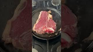 How I Cook my Perfect T-Bone Steak ASMR #tbonesteak #steakcooking #steakASMR #foodasmr