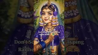 The Real Picture of Radha Rani ️ || New whatsapp status  ||