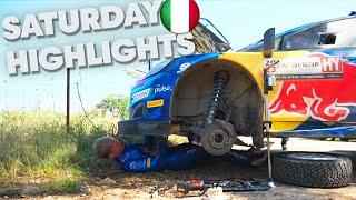 Tanak and Ogier are OUT  Rally Sardinia Saturday Highlights