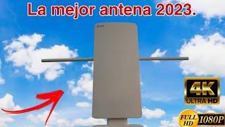 LA MEJOR ANTENA DEL 2023,  ANTOP AT-400BV.SUPER PODER HD. HASTA 135 KMS ALCANCE.