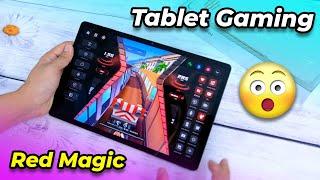 Mở hộp Nubia Red Magic Tablet: Có quạt và Trigger không? 144Hz, 10000mAh, Snap 8+ Gen 1