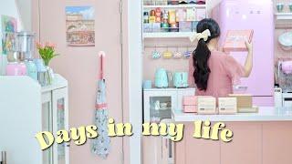 Spring days in my life  | unboxing | cherry blossom | aesthetic vlog