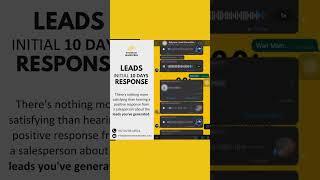 Our leads initial 10 days response.