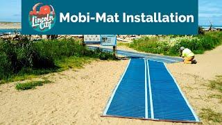 Lincoln City Mobi-Mat Installation