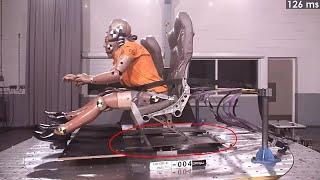 Crash Testing an Aircraft Composite Floor Structure by Epsilon Composite