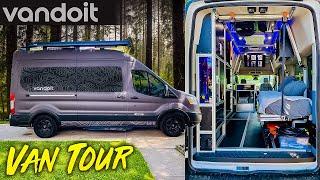 GAME CHANGER - Custom Modular Camper Van Builder VANDOIT Ford Transit