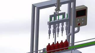 Fully Automated Liquid Filling Machine