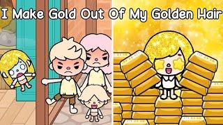 I Make Gold Out Of My Golden Hair ‍️ | Sad Story | Toca Life World | Toca Boca | Toca Story