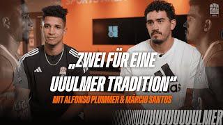 Zwei für eine Uuulmer Tradition - mit Alfonso Plummer und Márcio Santos