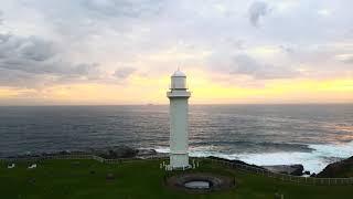 Flagstaff Point Lighthouse, Wollongong, NSW. 4K Cinematic Drone footage.