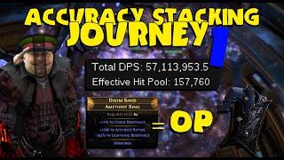 THE MOST BROKEN BUILD IN 3.19 - ACCURACY STACKING JUGG (DORYANI PROTOTYPE) - 50 MIL DPS - 150K EFFHP