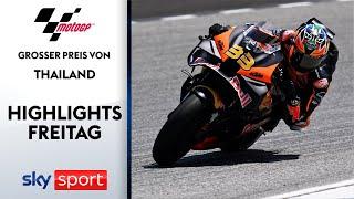 Wilde Crashes und Stürze in allen Klassen! | Freitag - Full Recap |  Thailand GP | MotoGP 2024