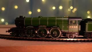 Hornby TT120 - Blink Bonny setting off then reversing into the siding