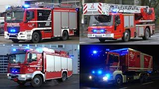 [GROẞEINSATZ während STURM!] 3x WLF, FEUERWEHRKRAN & NEUES FF HLF | Feuerwache 3 BOCHUM