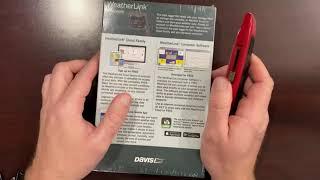 How to install Davis Vantage Vue Weather Station with USB Data logger