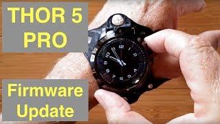 ZEBLAZE THOR 5 PRO Face Unlock Removable Bands AlwaysOn Display Smartwatch: 20191213 Firmware Update