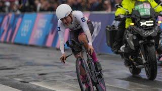 INTERVIEW: Brownsburg cyclist Chloé Dygert reacts to winning bronze medal despite crash