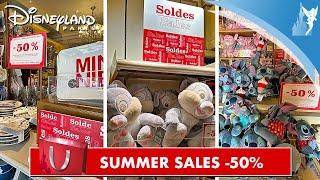  -50% Merchandise sale at Disneyland Paris summer 2024