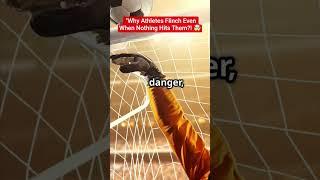  "Why Athletes Flinch Even When Nothing Hits Them?!  | Weird Body Facts #shorts"