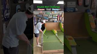 Double Ball Challenge (Hole 3) #minigolf
