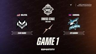 Team Vamos vs CFU Gaming GAME 1 M6 World Championship | CFU vs VMS ESPORTSTV