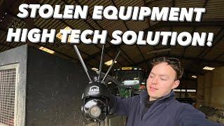 STOLEN FARM EQUIPMENT! PORTABLE FARM SECURITY! CLARKSONS FARM REVIEW AND OUT WITH THE BIG ROLLER!