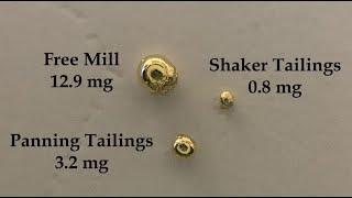 Jason's MBMM Gold Ore, Part 2: Concentrating, Dissolving, Cupelling