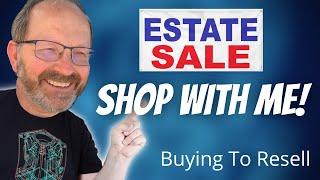 How To Shop An Estate Sale For Things To Resell Online! What To Look For And WHY!