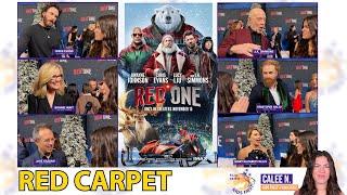 Calee N. reports from the red carpet at the Red One premiere