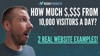 How Much Money Does a Website Make from 10,000 Visitors a DAY!?!