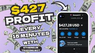 Free Earning Crypto $427 Every 15 Mins Crypto Arbitrage Strategy  Passive Income  $0 Investment