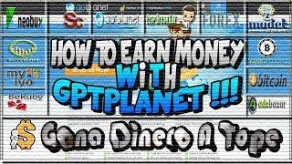 How to Earn Money with GPTPlanet | Money Online, Getting Referrals | Work with Derrota La Crisis