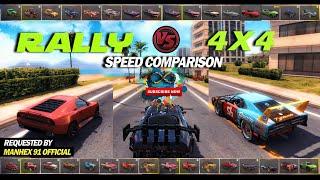 Off The Road Rally Vs 4x4 Speed Comparison | INFINITE OTR | Android New Gameplay Infinite