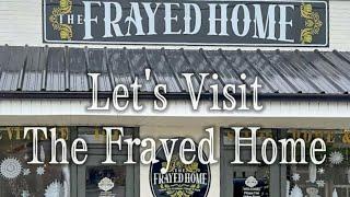 SHOP WITH ME ~ THE FRAYED HOME ~ What I Bought And Bonus Antique Malls Primitive Finds