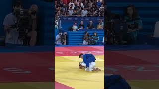 ლაშა ბექაური.  ფინალი. #2024 #sports #judo #paris #dance