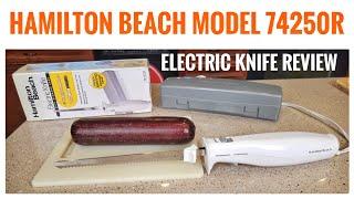 Hamilton Beach Electric Knife 74250R   Review & How To Use It