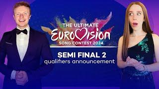 ULTIMATE EUROVISION 2024 | SEMI FINAL 2 QUALIFIERS (With @noosh101 & @TheBalkanGuy)